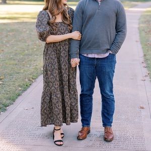 MINKPINK Yasamin Tiered Tie-Back Midi Dress